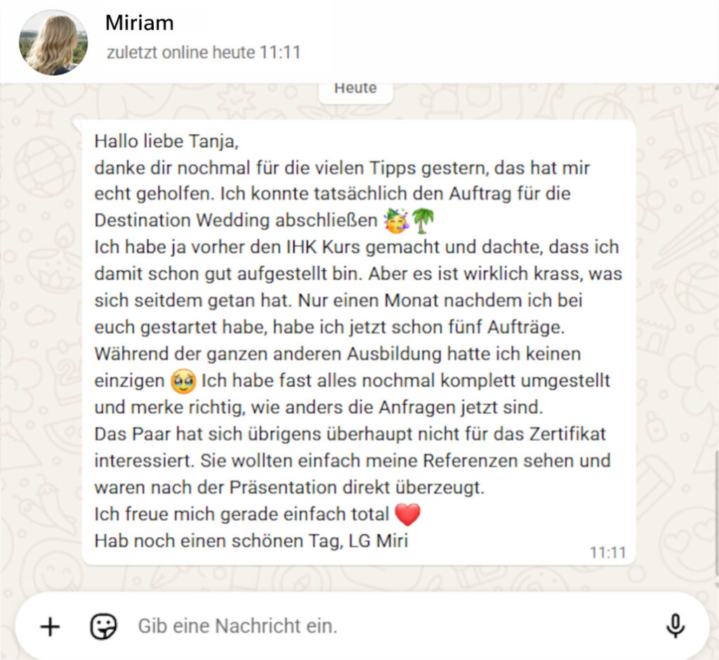 Destination Wedding Planer